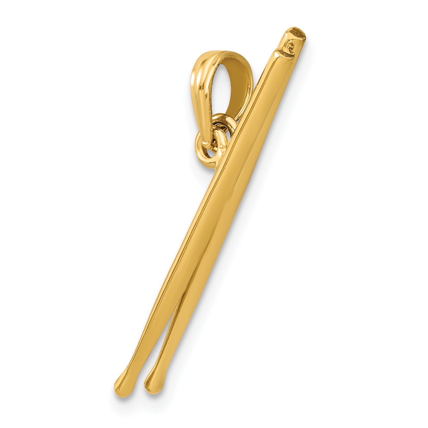 14K 3-D Moveable Drum Sticks Charm