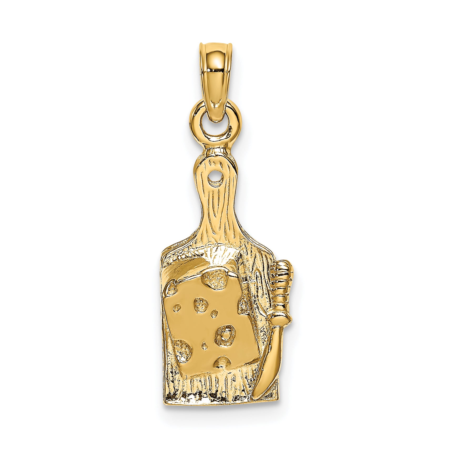 14k  Cheese Board w/ Knife Charm Main image