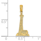 14K Lighthouse w/ Building Charm