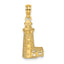 14K Lighthouse Charm