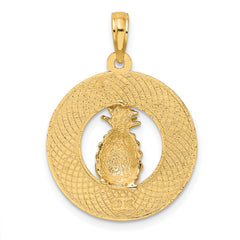 14K CHARLESTON Pineapple Charm