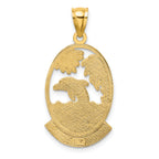 14K SARASOTA w/ Dolphin Sunset Scene Charm