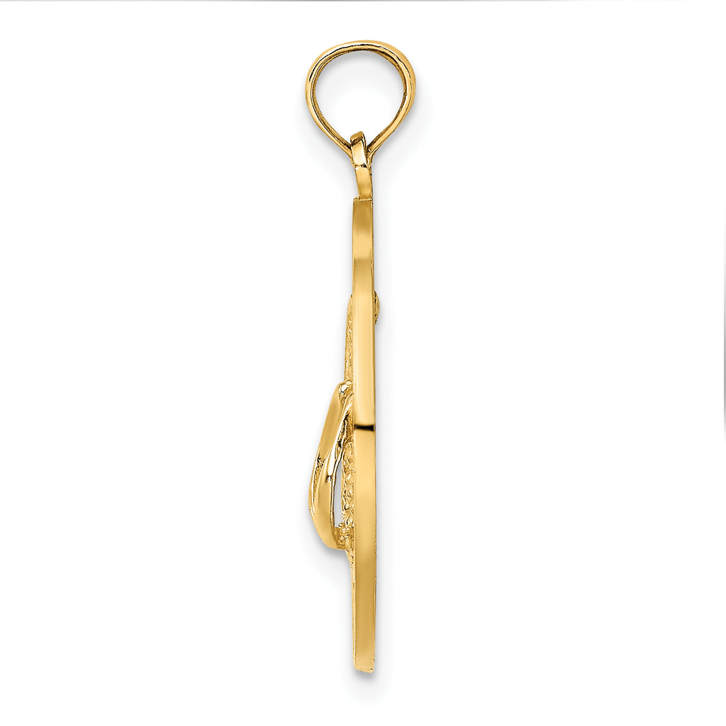 14K CAPE MAY w/ Flip-Flop Charm