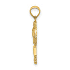 14K MYRTLE BEACH Palm Tree Charm