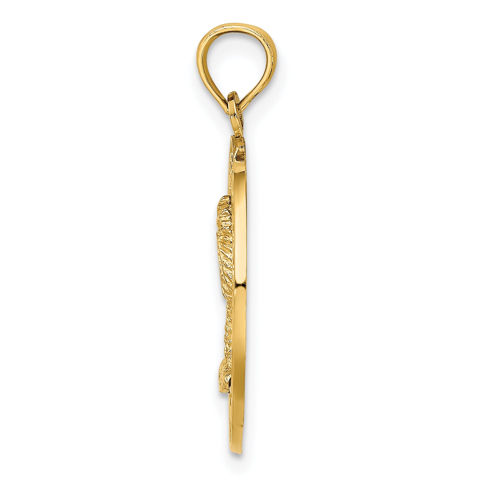 14K PAWLEYS ISLAND Palm Tree Charm Secondary image