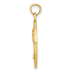 14K CHARLESTON Palm Tree Charm