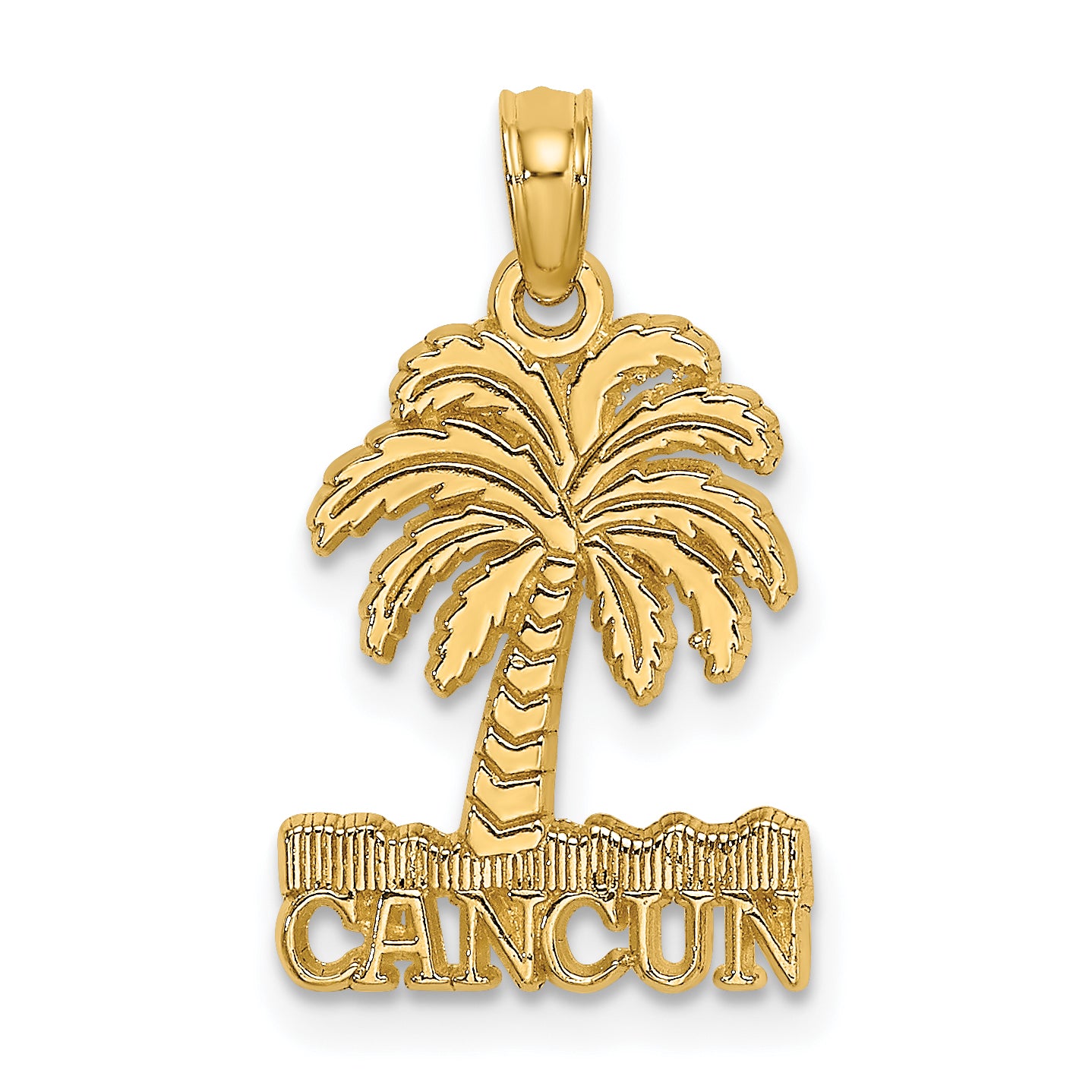 14K CANCUN Under Palm Tree Charm Main image