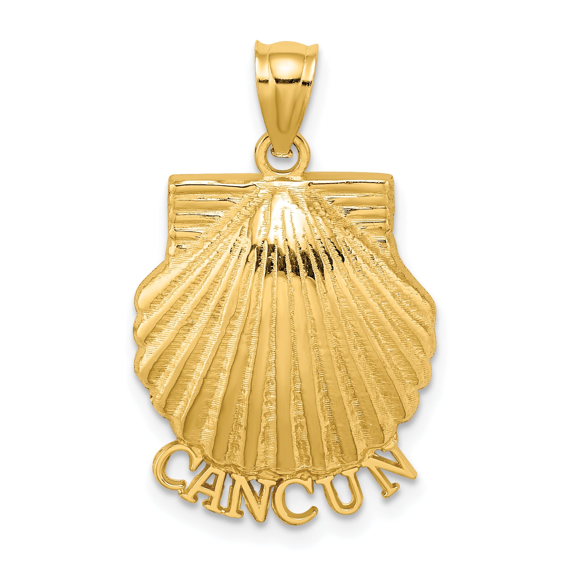 14K CANCUN Scallop Shell Charm Main image