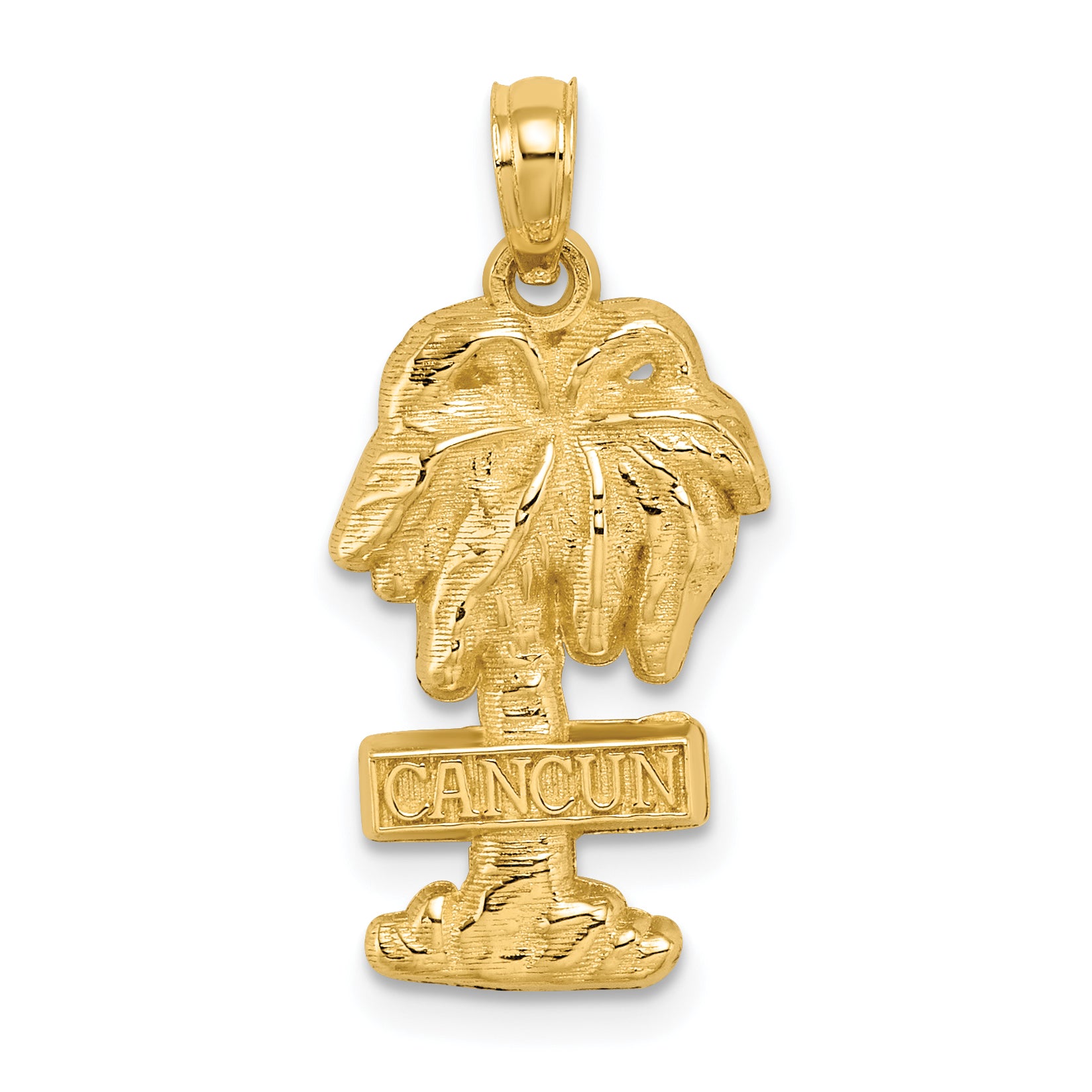 14K CANCUN Palm Tree Charm Main image