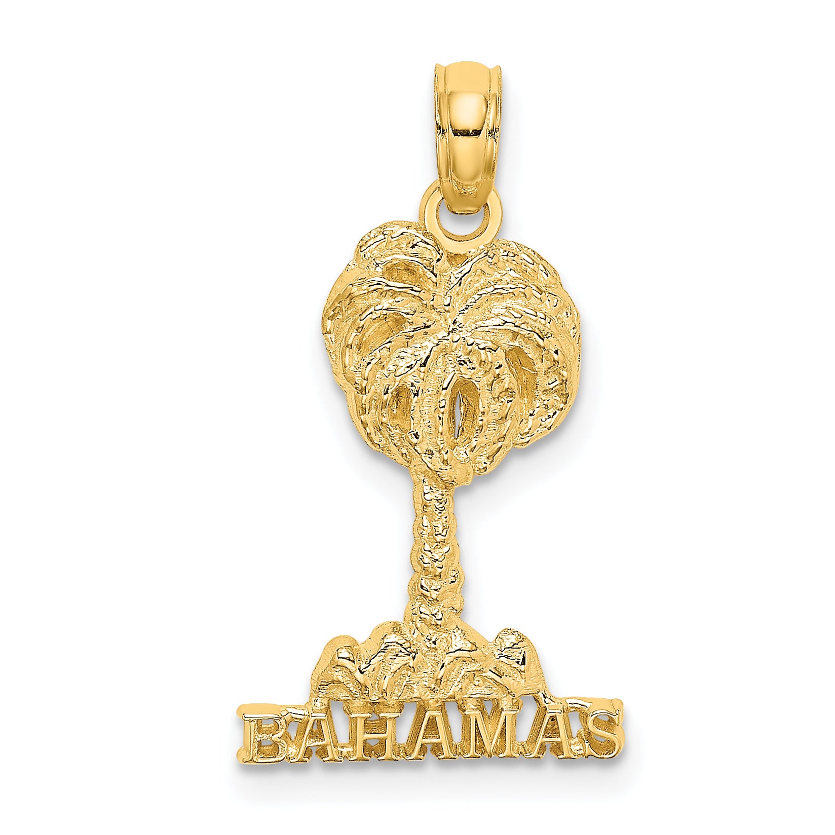 14K BAHAMAS Palm Tree Charm Main image