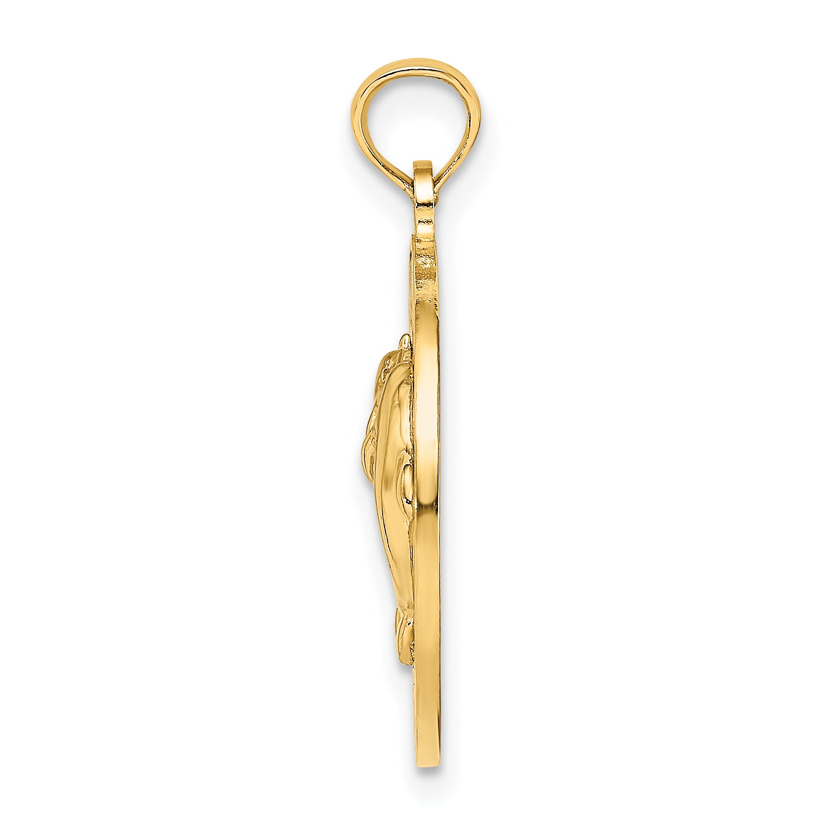 14K BAHAMAS Dolphin Charm Secondary image