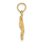 14K Stingray Charm