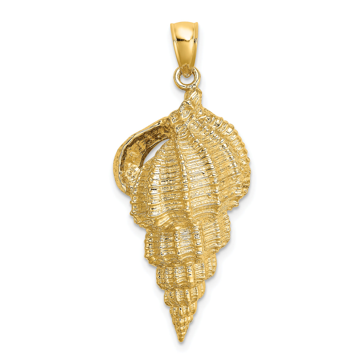 14K Wentletrap Shell Charm