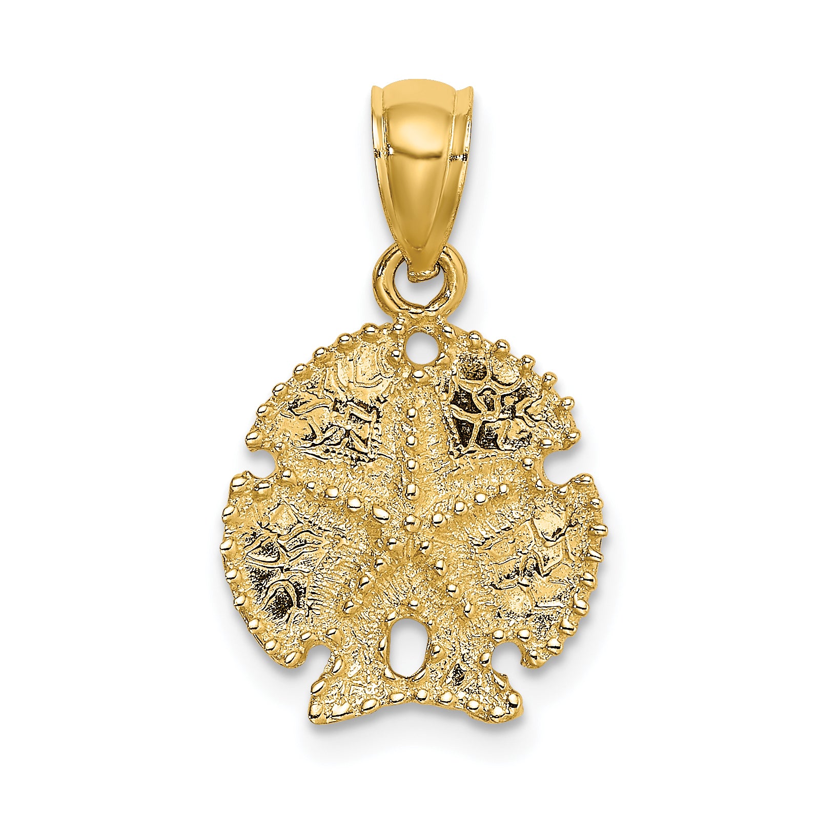 14K Starfish on Sand Dollar Charm Main image