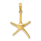 14K Dancing Starfish Charm