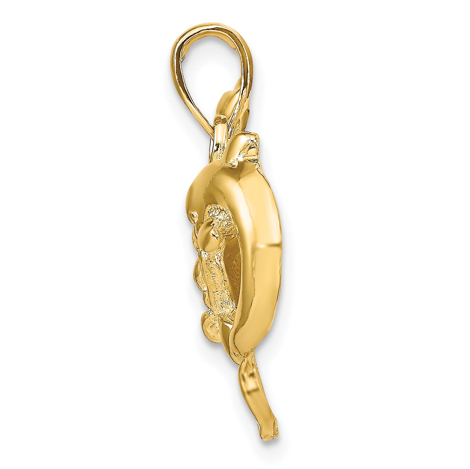14k Dolphins Pendant Secondary image