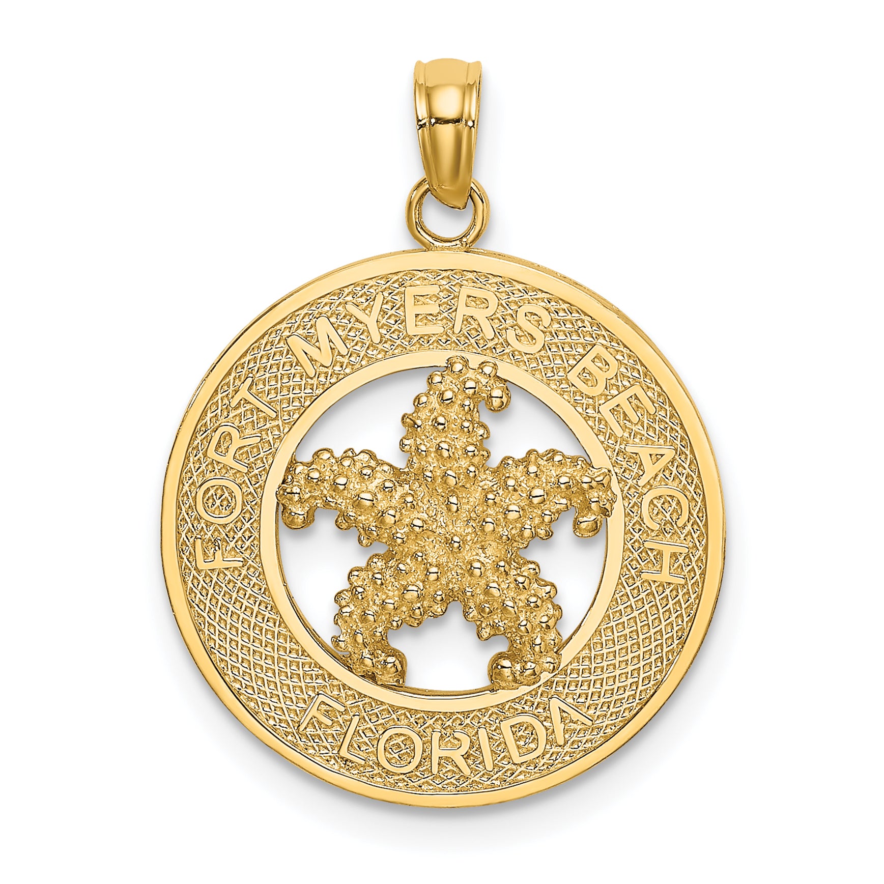 14K FT. MYERS BEACH FLORIDA w/ Starfish Charm Main image