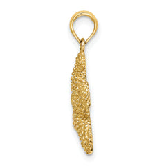 14K Starfish Charm