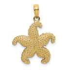 14K Starfish Charm