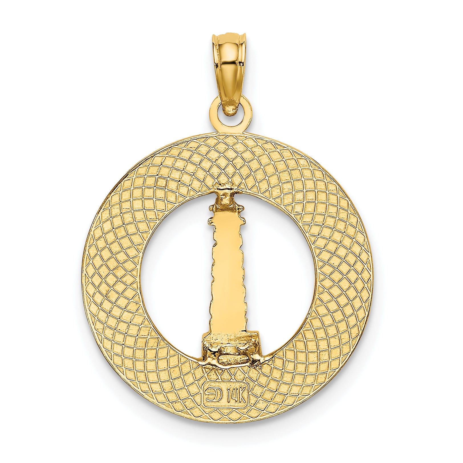 14K MYSTIC CT Lighthouse Charm