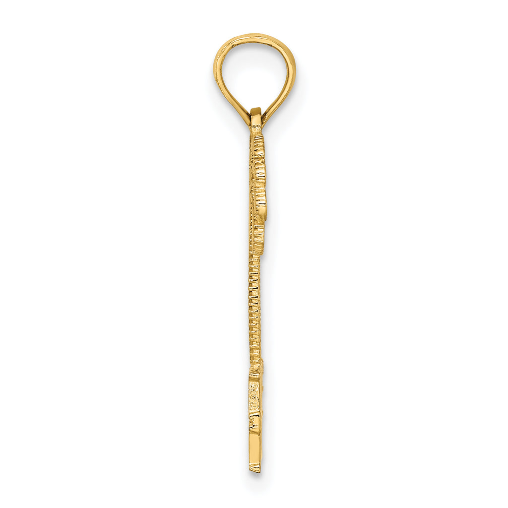 14K SOUTH BEACH Under Palm Tree Charm