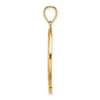14K HAWAII w/ Dolphins in Waves Charm
