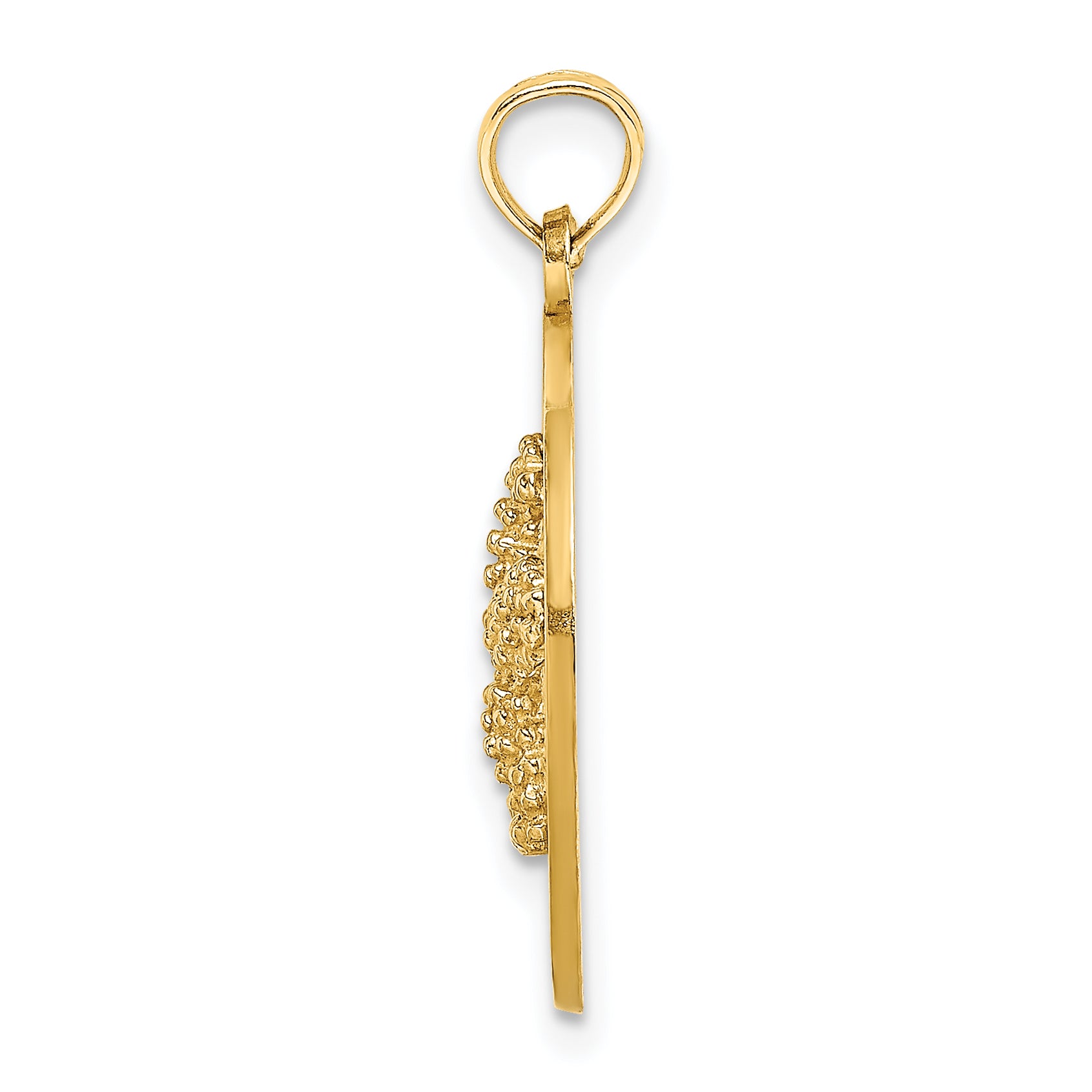 14K SANIBEL w/Starfish Circle Charm Secondary image
