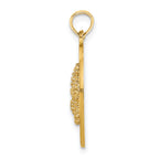 14K SANIBEL w/Starfish Circle Charm