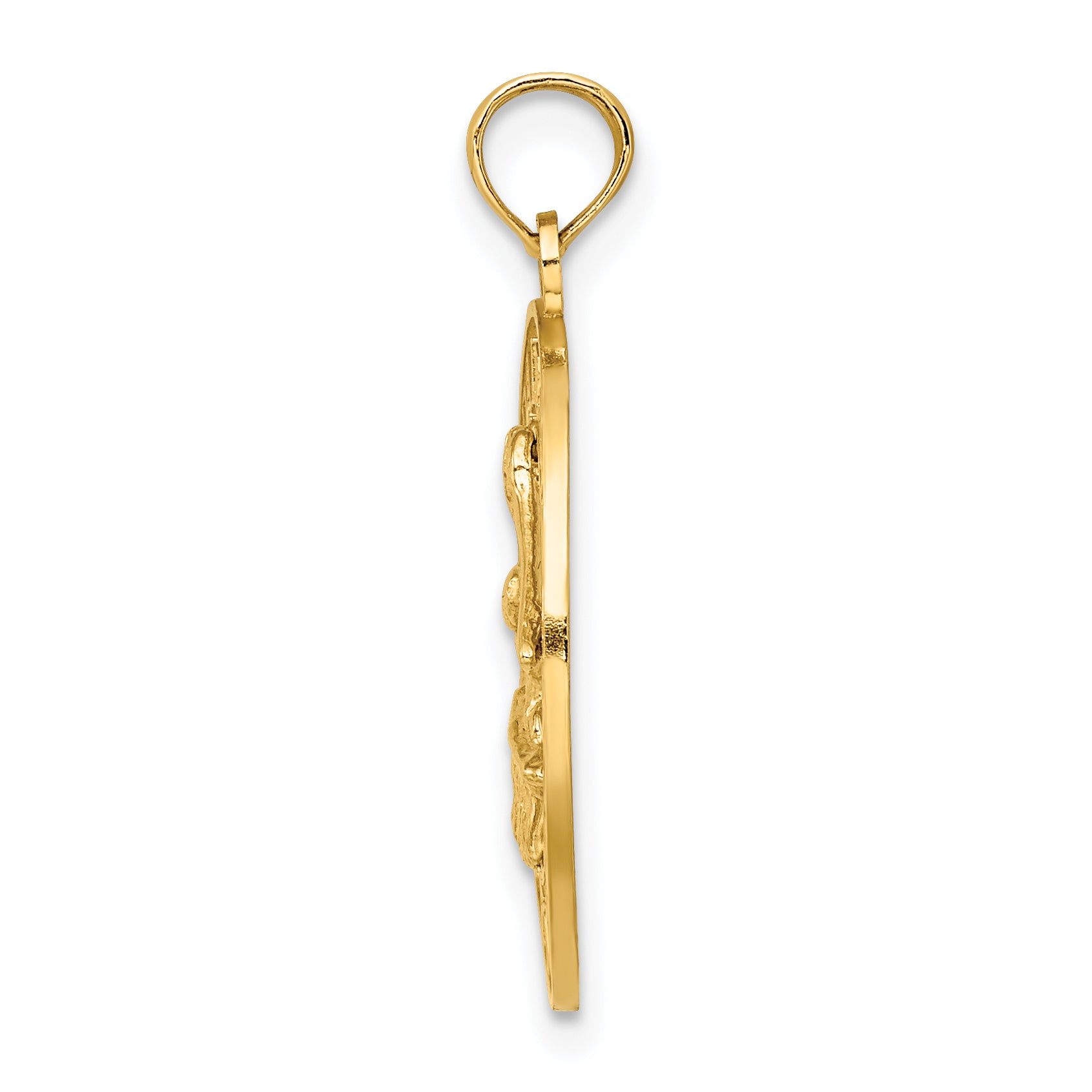 14K LAUDERDALE-BY-THE-SEA FL w/Pelican Charm