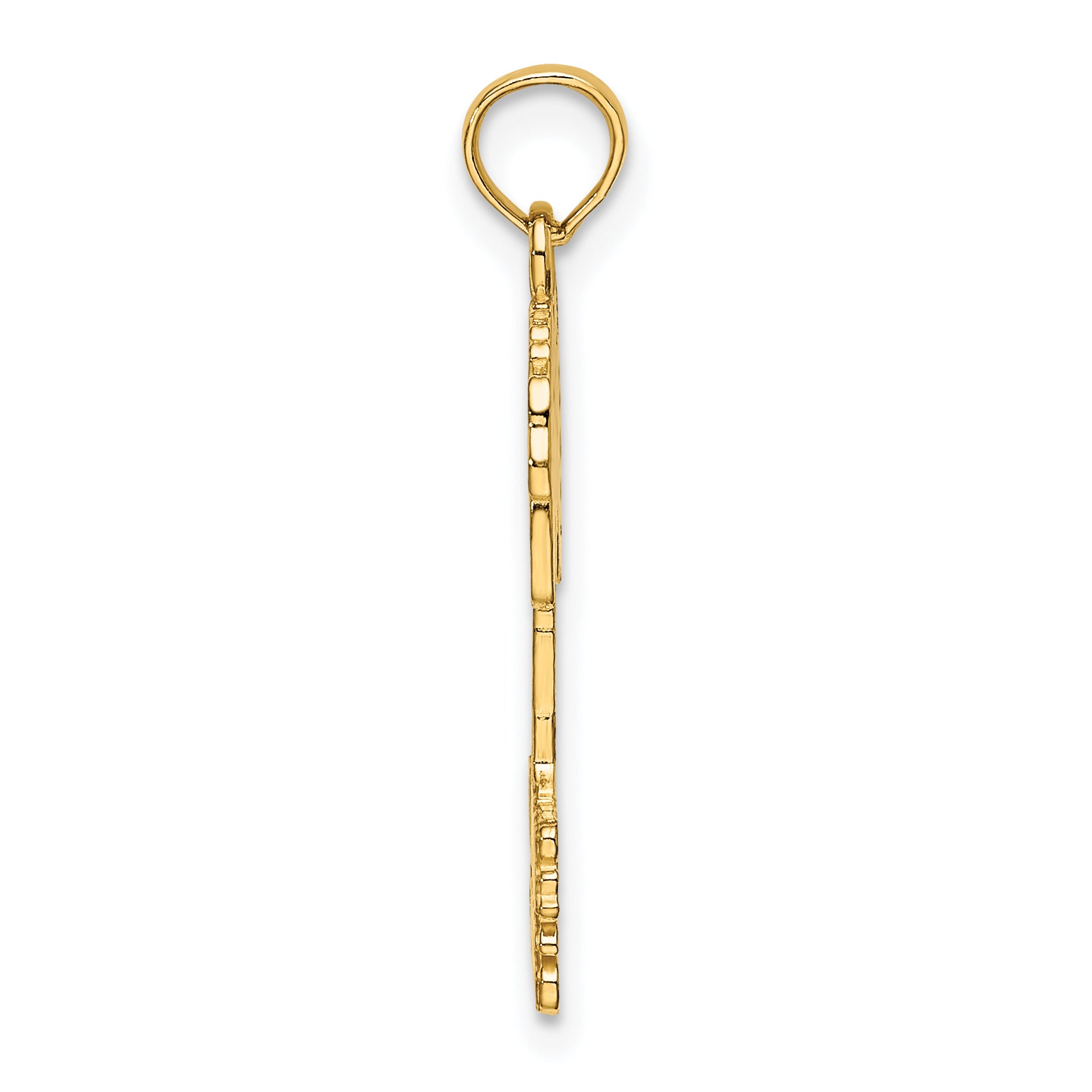 14K TURKS AND CAICOS Palm Tree Charm Secondary image