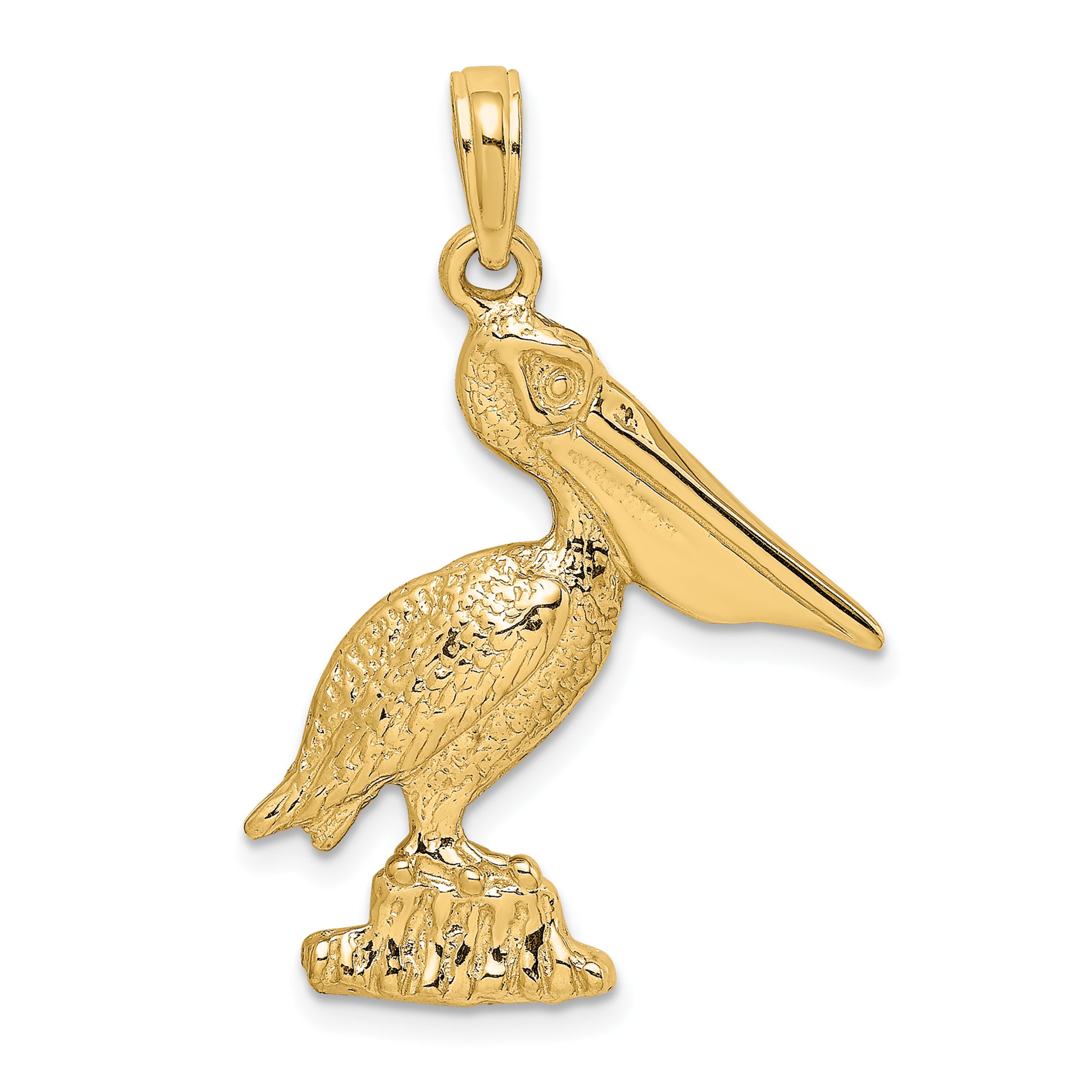 14K Standing Pelican Charm Main image
