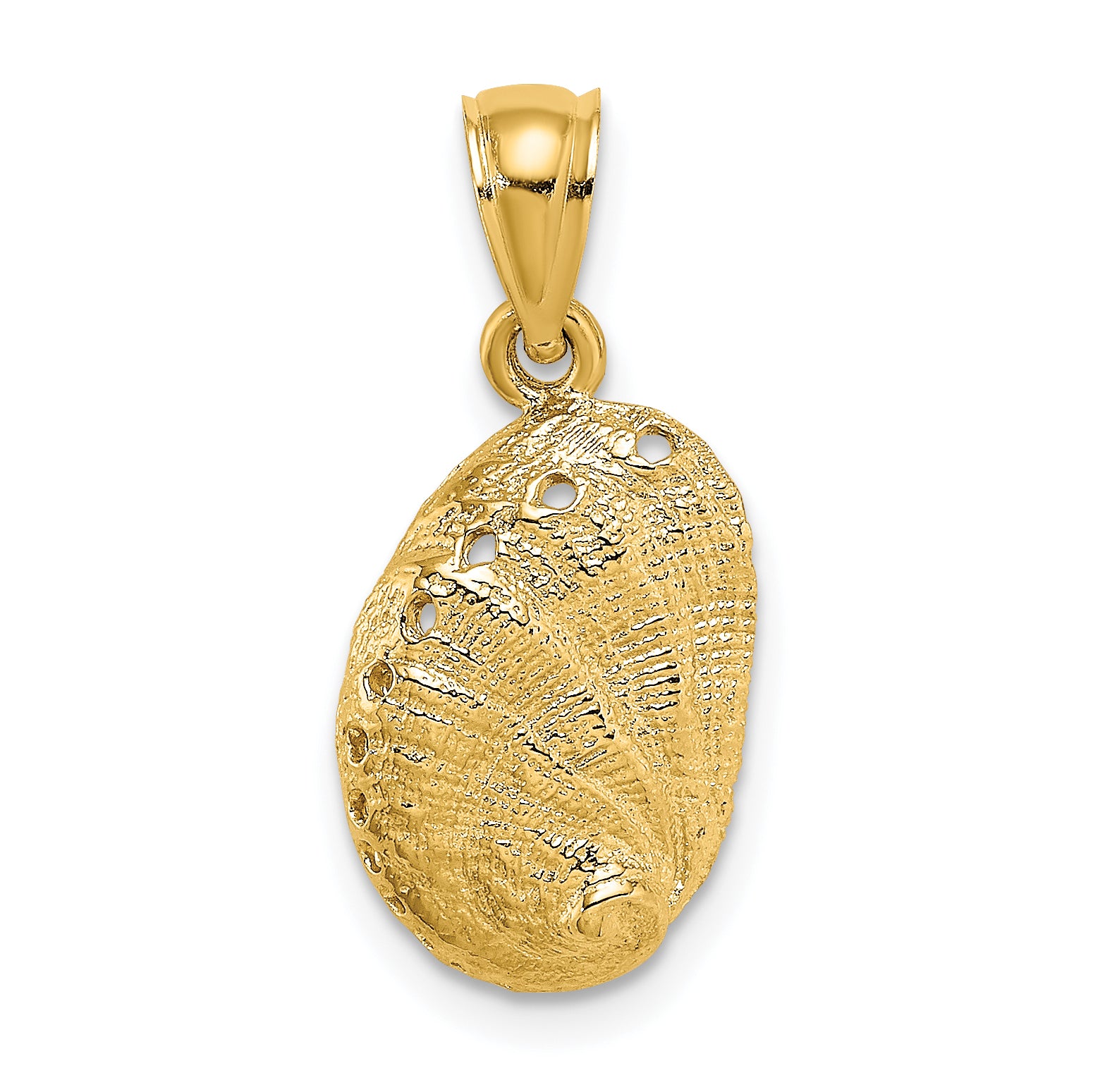 14K Abalone Shell Charm Main image