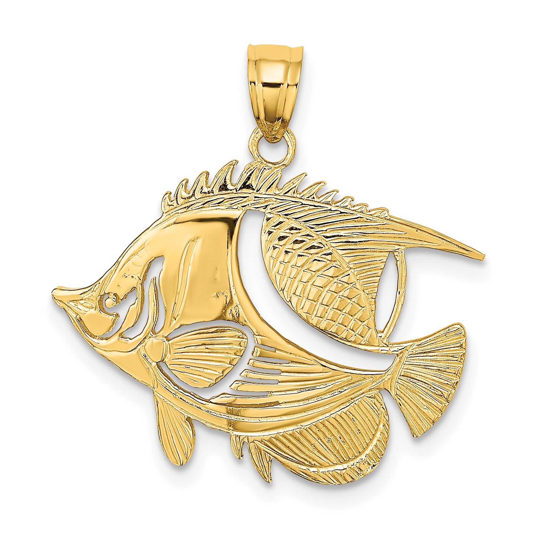 14K Fish Charm Main image