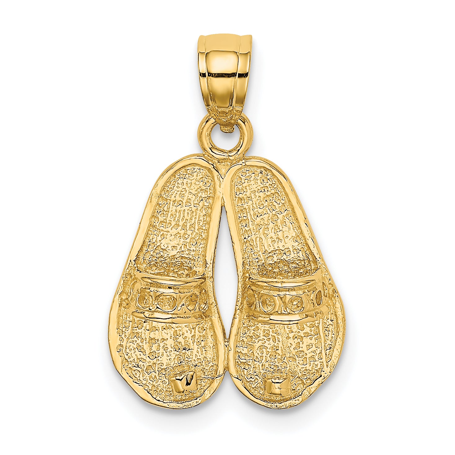 14K BAHAMAS Double Sandals Charm Main image
