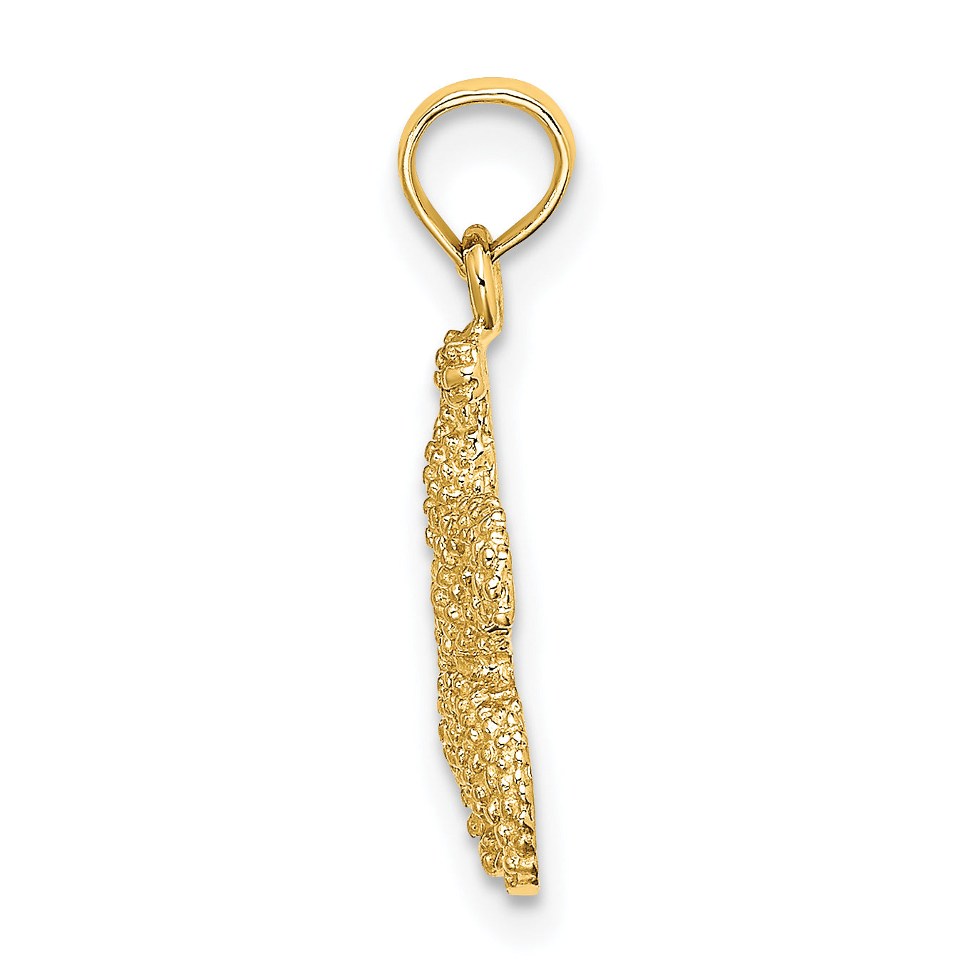 14K Starfish Charm Secondary image