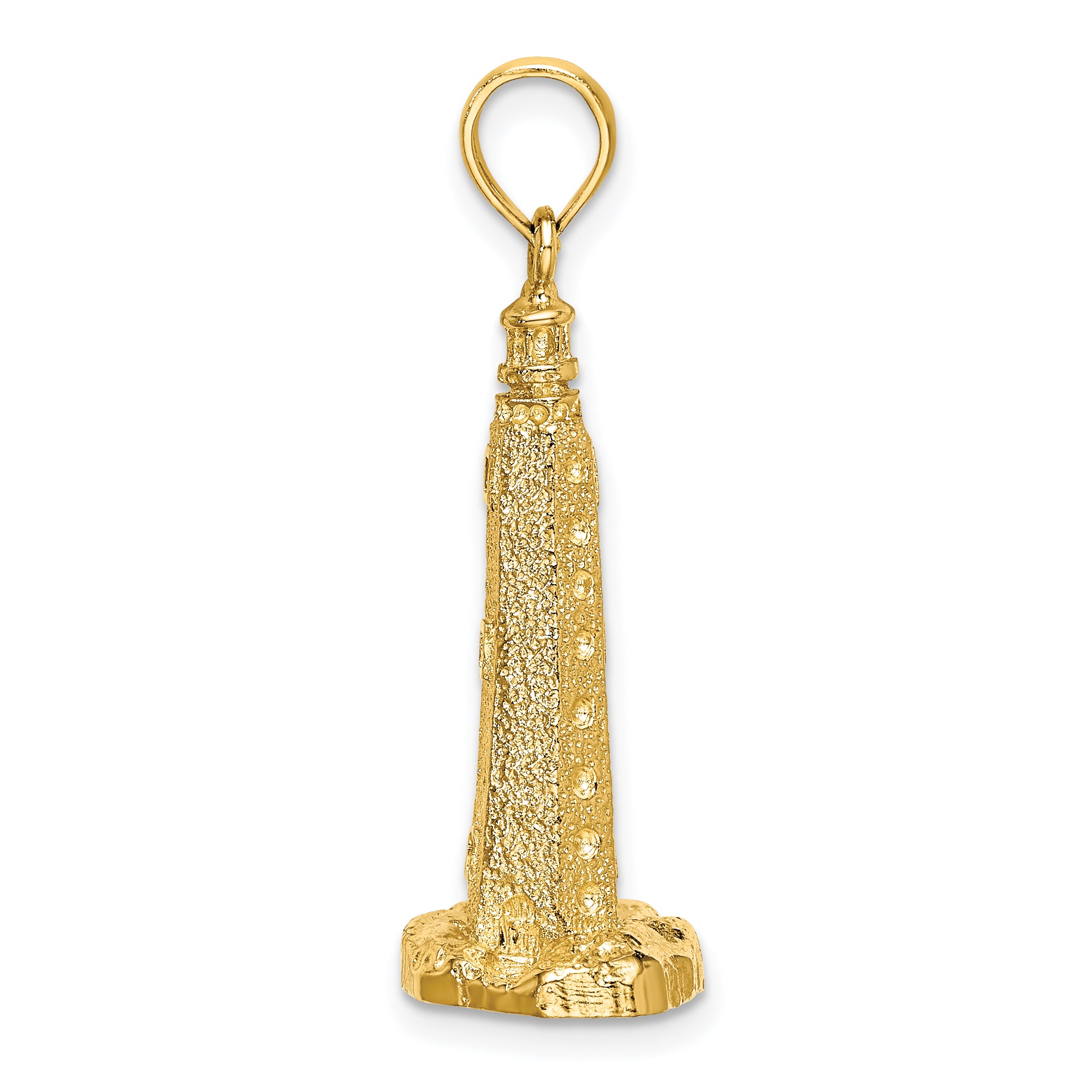 14K 3-D Cape Henlopen Lighthouse, De Charm