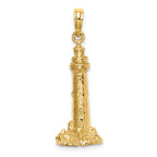 14K 3-D Fenwick Island Lighthouse, De Charm