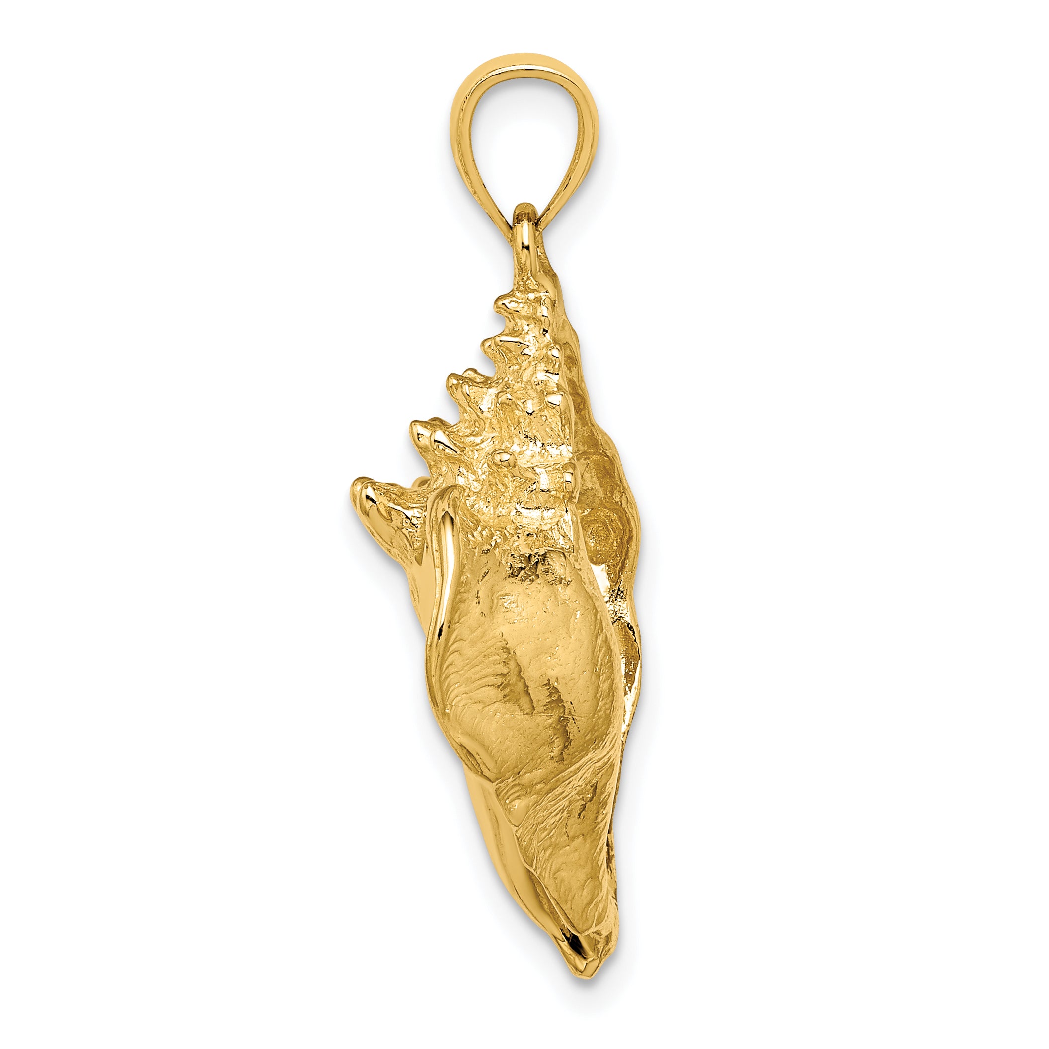 14K Conch Shell Charm Secondary image