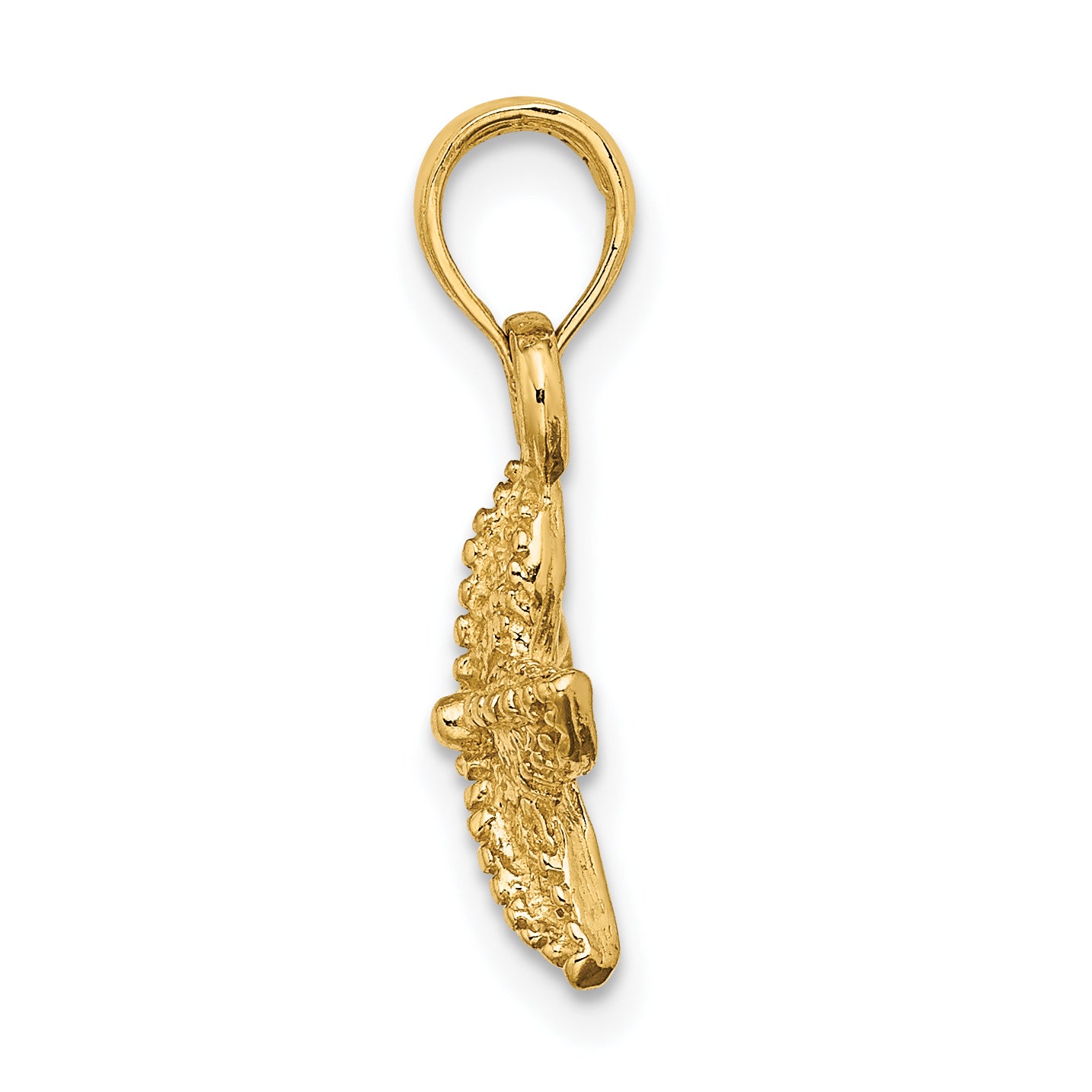 14K Starfish Charm Secondary image