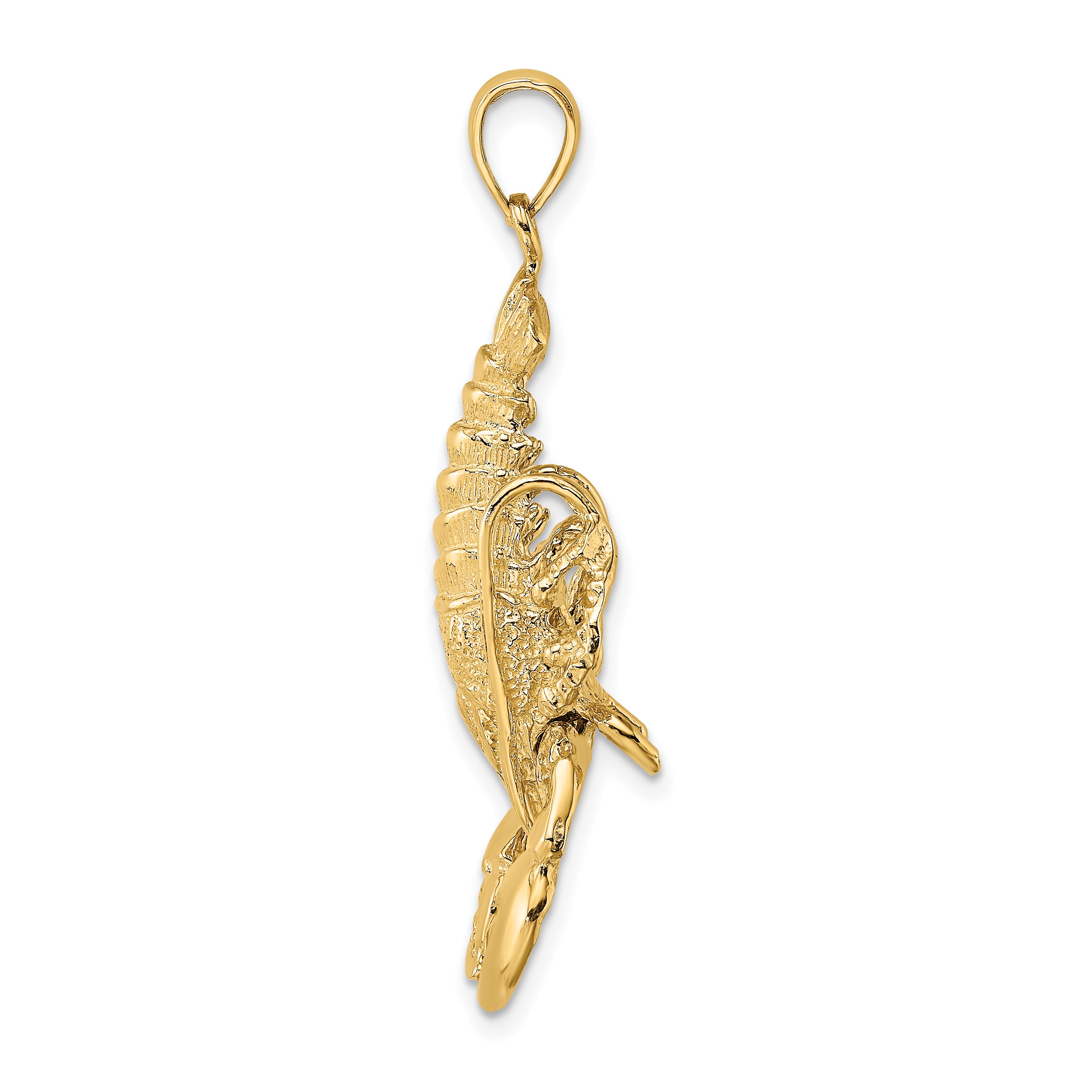 14K Moveable Lobster Charm Secondary image