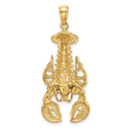 14K Moveable Lobster Charm