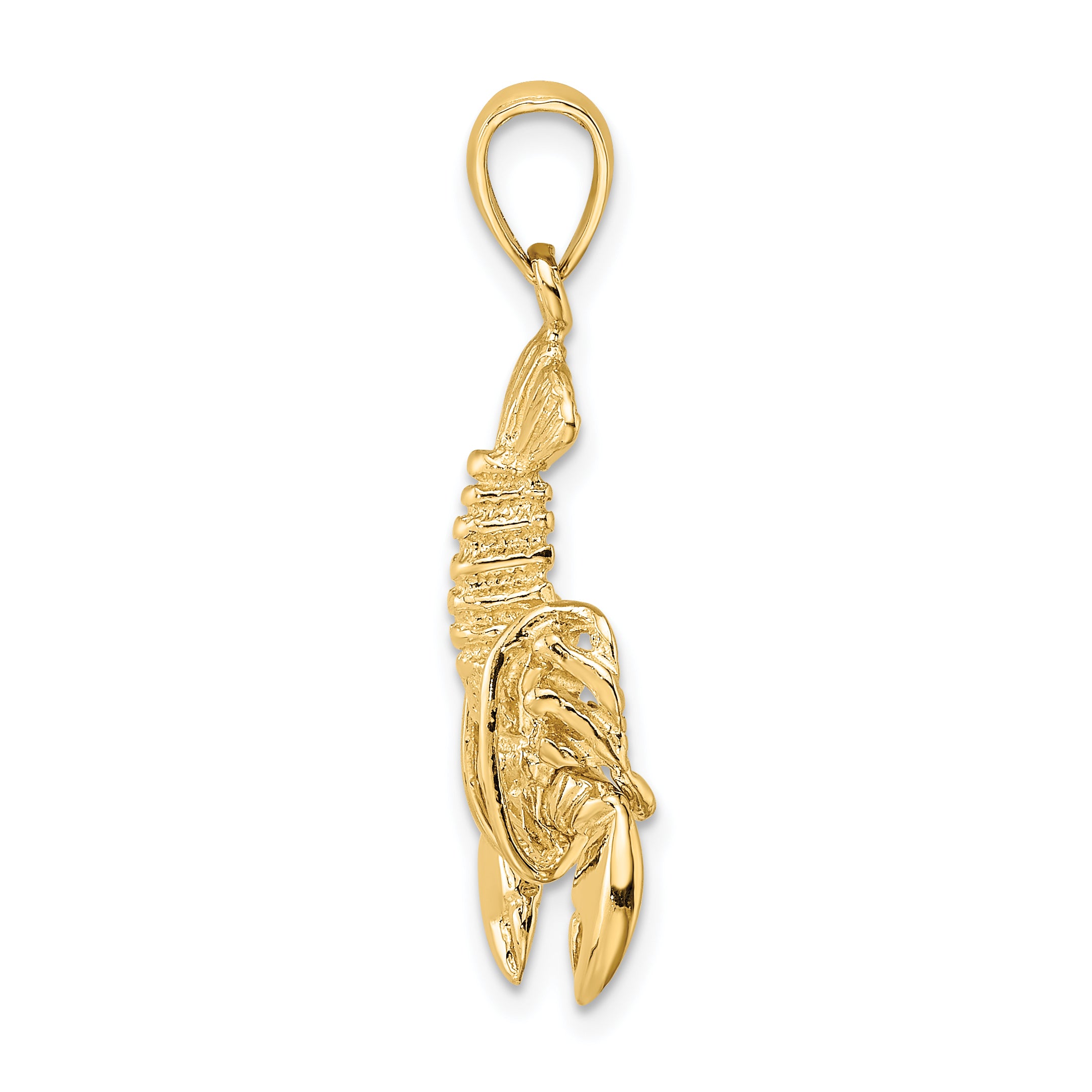 14K Moveable Lobster Charm Secondary image