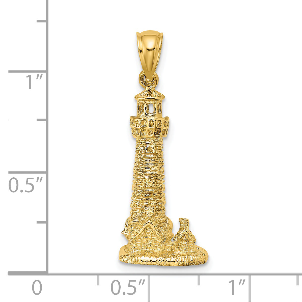 14K 2-D Assateague Island Lighthouse, Va Charm