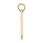 14K Textured FT. MYERS FLORIDA License Plate Charm