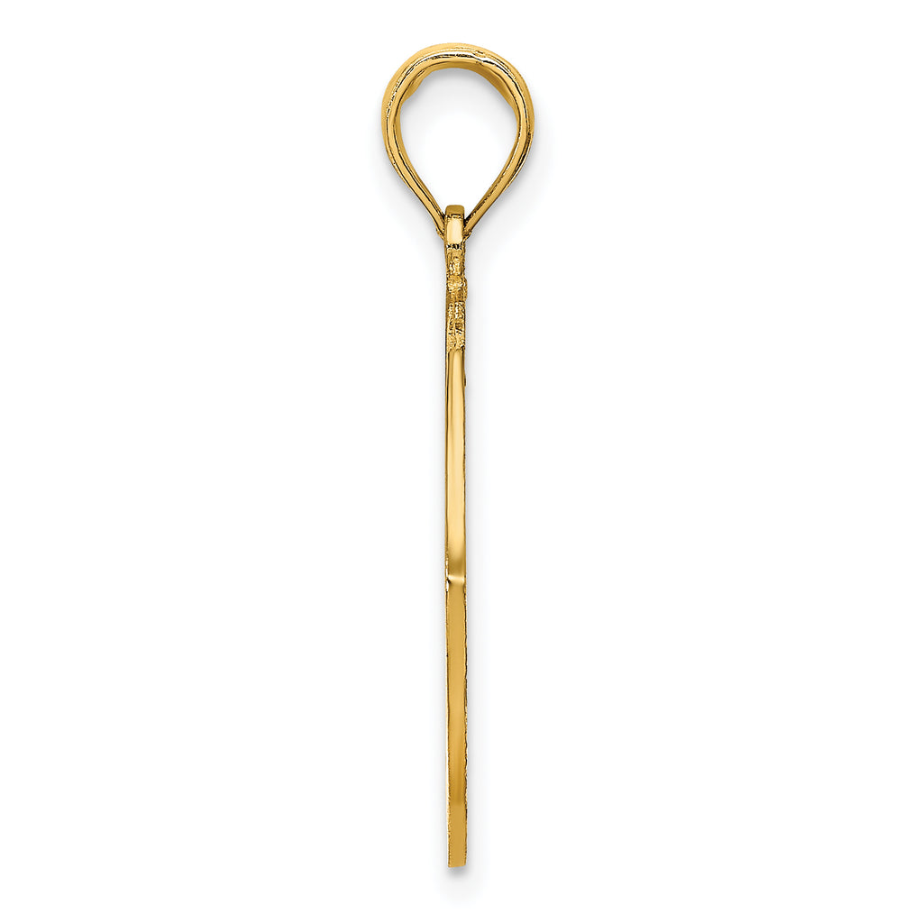 14K LONG BEACH ISLAND w/ Dolphins Charm