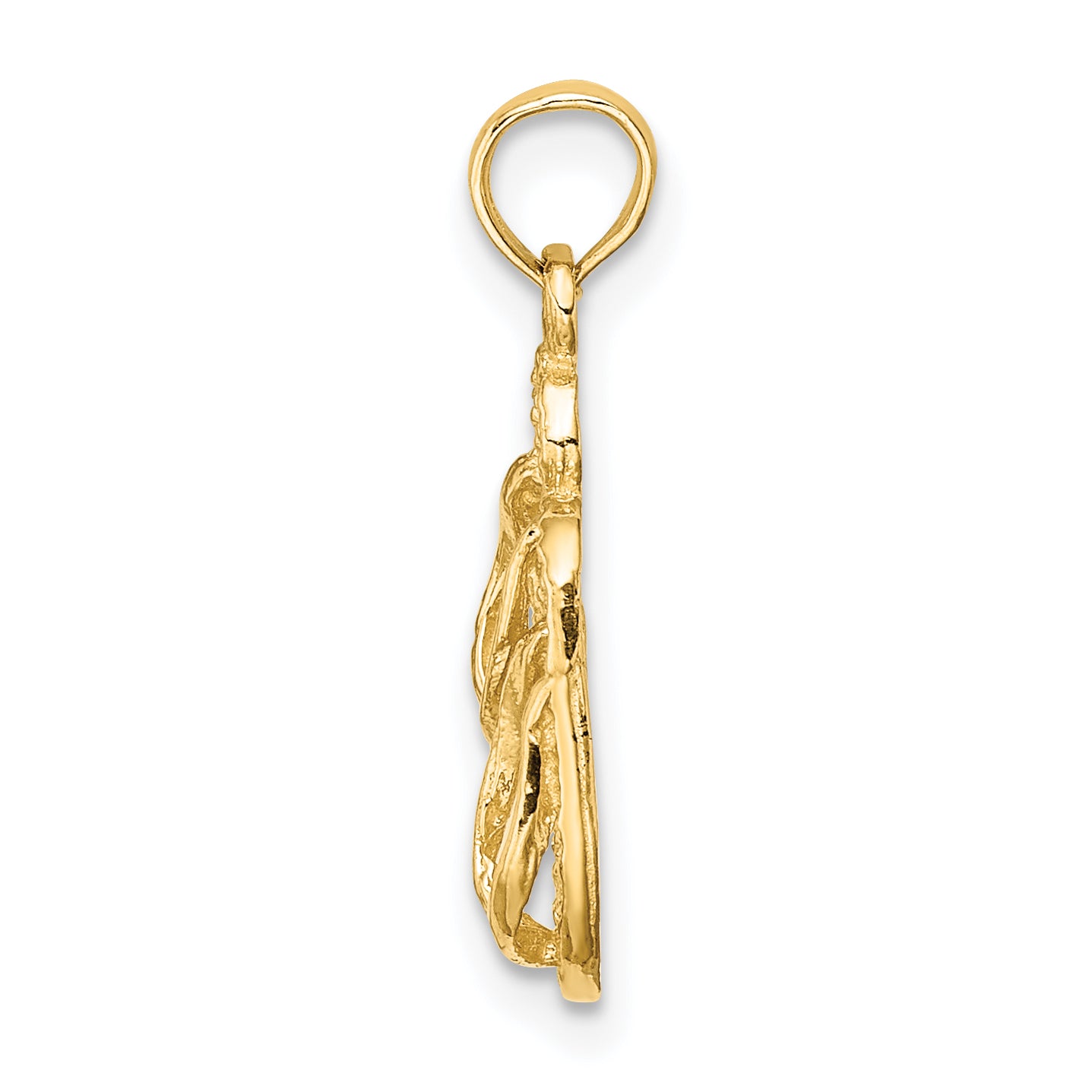 14K SANIBEL ISLAND Double Flip-Flop Charm Secondary image