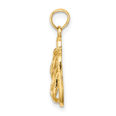14K SANIBEL ISLAND Double Flip-Flop Charm