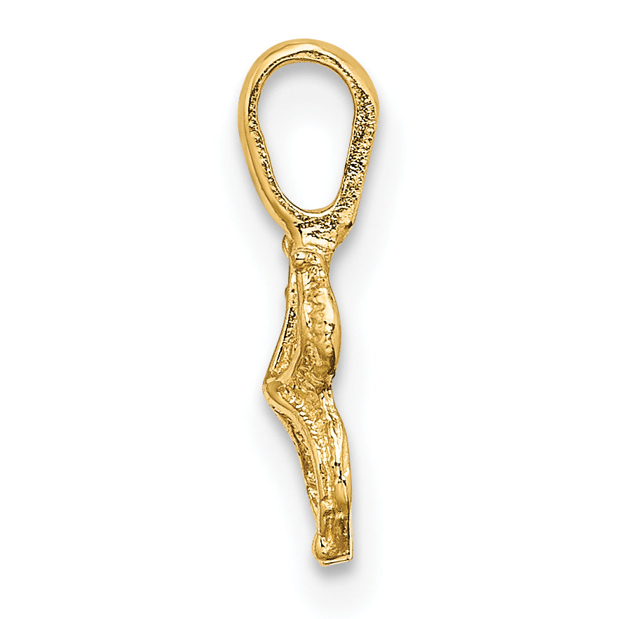 14K Mini Starfish with Fixed Bail Charm Secondary image