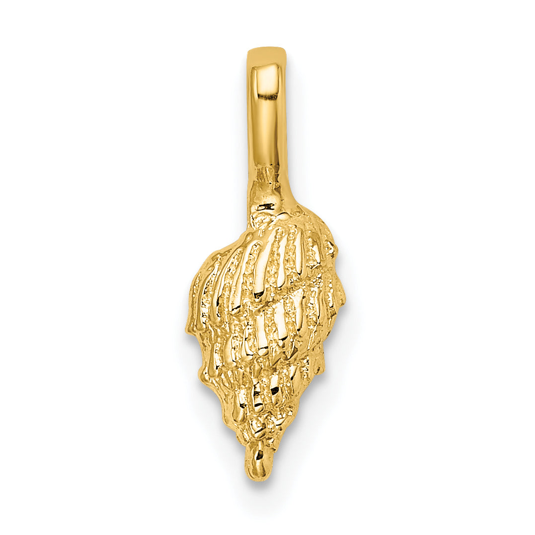 14K Mini Conch Shell Charm Main image