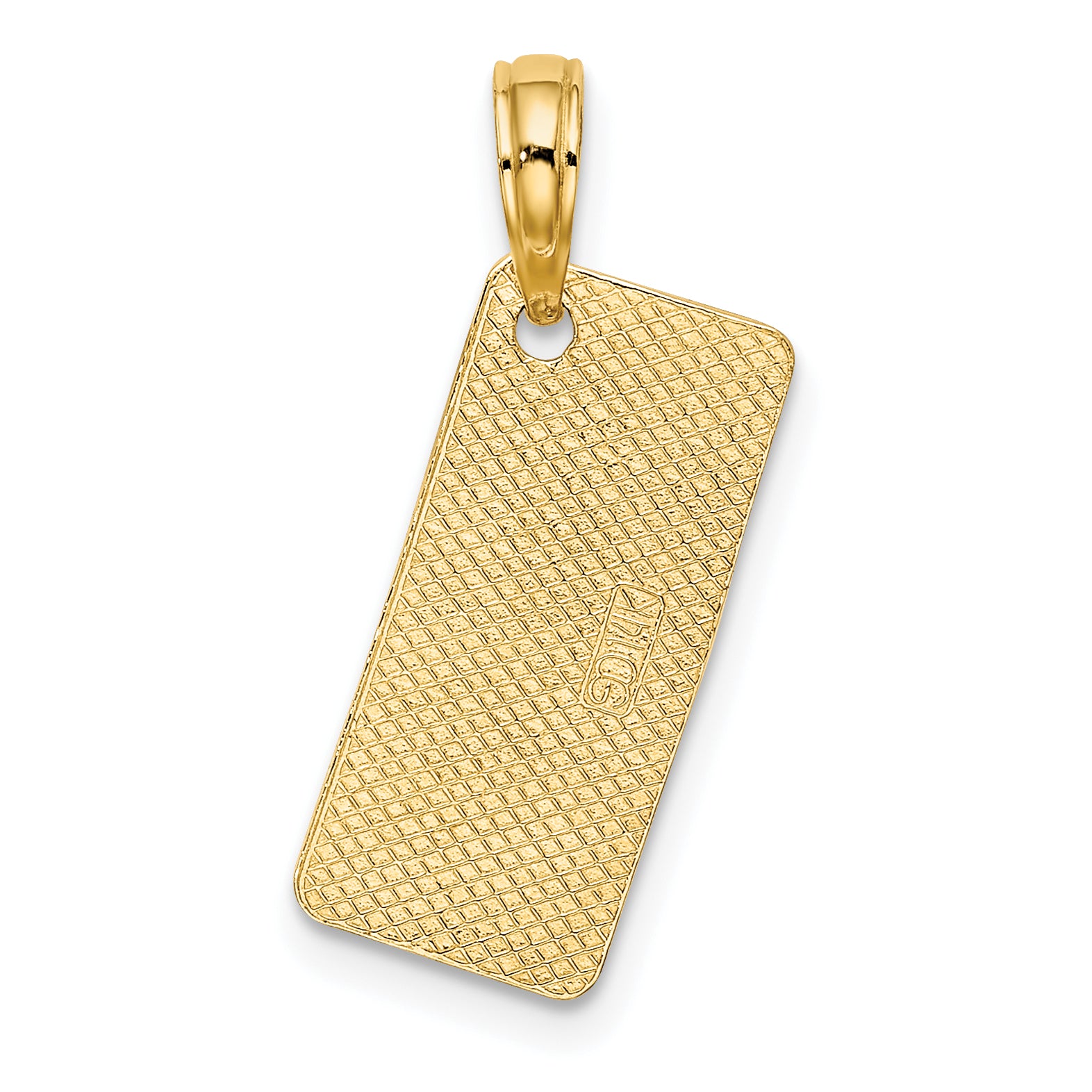 14K NEW JERSEY-LBI (Long Beach Island) License Plate Charm
